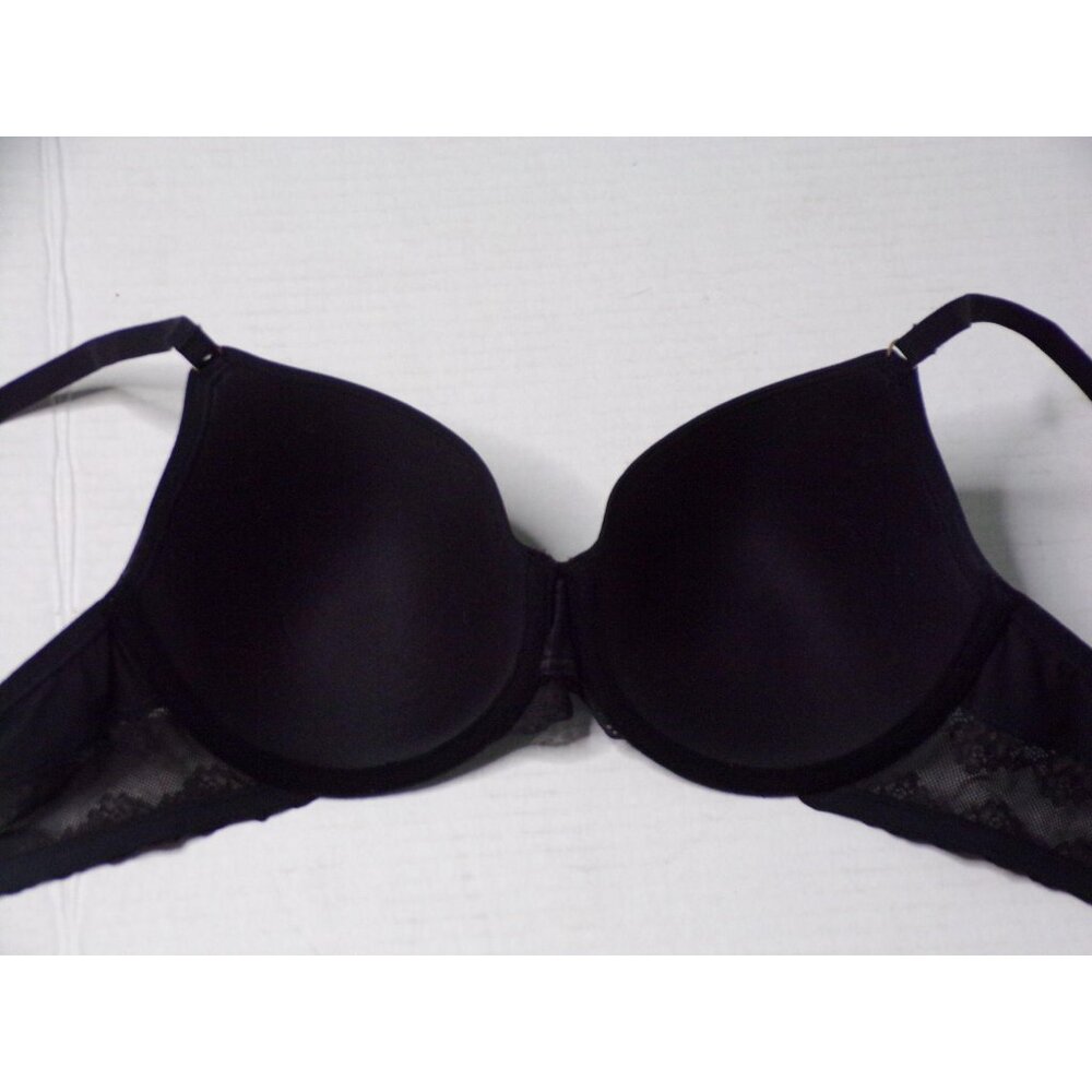 🆕NATORI Bliss Full Underwire T-Shirt Bra 34D Black #721154 - Picture 9 of 10